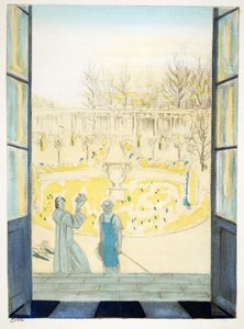 Die Ersten Blumen, aus Styl, veröffentlicht 1922 von German School