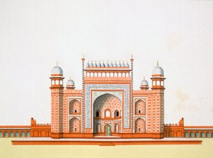 Eingang zum Taj Mahal