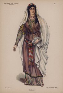 Esther, aus Die Jüdin von Toledo von Franz Grillparzer von German School