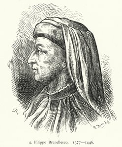 Filippo Brunelleschi, italienischer Architekt und Ingenieur von German School