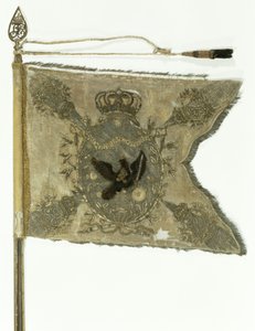 Flagge der preußischen Infanterie unter Friedrich dem Großen