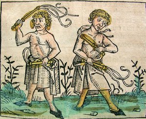 Geißler, veröffentlicht in der Nürnberger Chronik, 1493 von German School