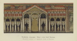 Ehemaliger Palast von Theoderich dem Großen, König der Ostgoten, in Ravenna, Italien von German School