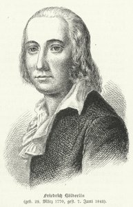 Friedrich Hölderlin, deutscher Dichter und Philosoph von German School
