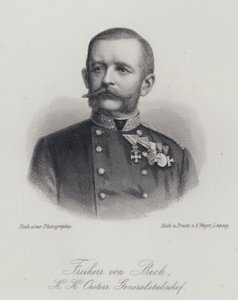Friedrich von Beck-Rzikowsky, österreichischer General von German School