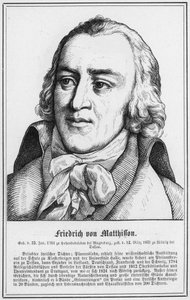 Friedrich von Matthisson (Stich) von German School
