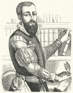 Garcilaso de la Vega, spanischer Dichter und Soldat (Stich)