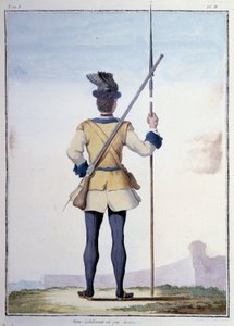 Kleidung des Soldaten (Rückseite) - in My Dreams von dem Grafen von Sachsen von German School