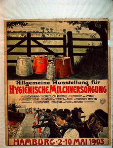 Allgemeine Ausstellung für hygienische Milchversorgung, 1903 von German School