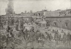 General-Feldmarschall von Mackensen besucht das Augenfort von Przemysl von German School