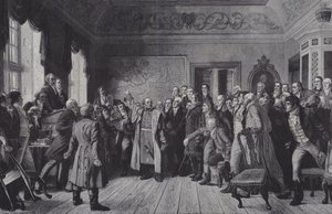 Rede von General Yorck an die Stände Ostpreußens in Königsberg, 5. Februar 1813 von German School