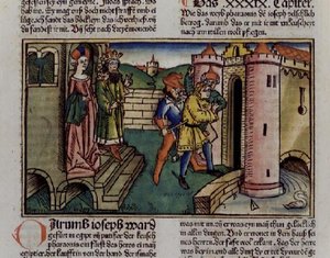 Genesis 39 19-23 Der unschuldige Joseph wird eingesperrt, aus der 
