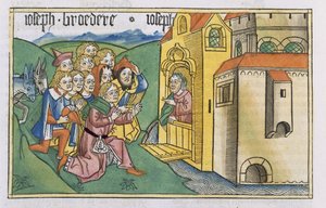 Genesis 42 1-5 Die Brüder Josephs kommen nach Ägypten, aus der 