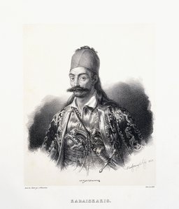 Georgios Karaiskakis (griechischer Held) von German School