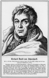 Gerhard David von Scharnhorst (Gravur)