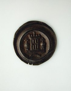 Deutsche Münze aus der Zeit der dänischen Herrschaft (1201-24) von German School