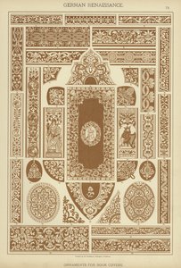 Deutsche Renaissance, Ornamente für Bucheinbände von German School