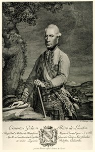 Gideon Ernst Freiherr von Laudon von German School
