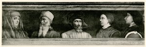 Giotto di Bondone, Paolo Uccello, Donatello, Antonio Manetti, Filippo di der Brunellesco von German School