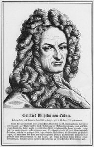 Gottfried Wilhelm von Leibniz von German School