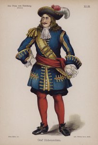 Graf Hohenzollern, aus Der Prinz von Homburg von Heinrich von Kleist von German School