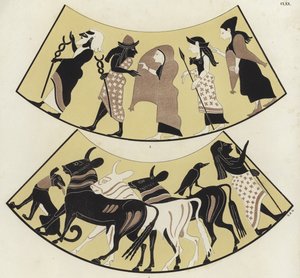 Griechische Vasenmalerei von German School