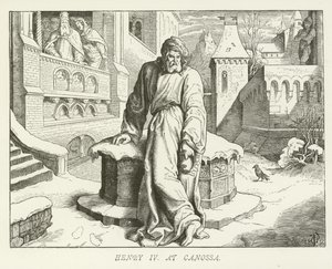 Heinrich IV. in Canossa