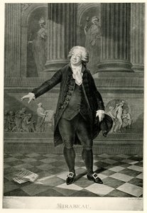 Honoré Gabriel de Riqueti, comte de Mirabeau von German School