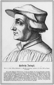 Huldrich Zwingli von German School
