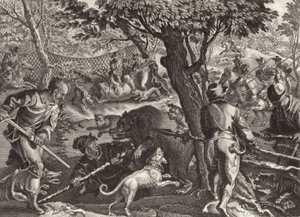 Bärenjagd von German School