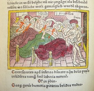 Hypermnestra, Lynceus von German School