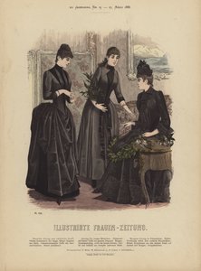 Illustration für Illustrirte Frauen-Zeitung von German School