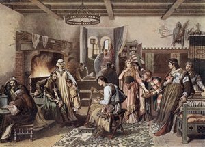 Im großen Saal eines Schlosses in Deutschland von German School