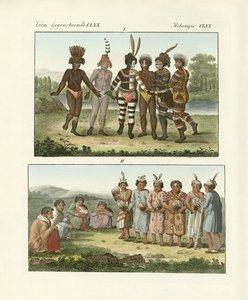Bewohner der Nordwestküste Amerikas von German School