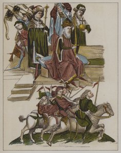 Investitur von Friedrich I. aus dem Hause Hohenzollern als Kurfürst von Brandenburg auf dem Konzil von Konstanz, 18. April 1417