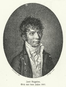 Jens Baggesen, dänischer Dichter und Komödienschreiber von German School