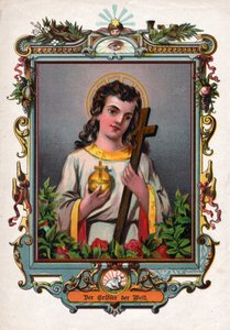 Jesus Christus (Gravur, ca. 1900)