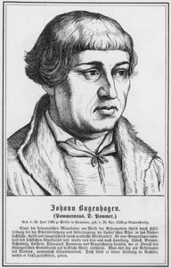 Johann Bugenhagen, Pommeranus, D Pommer von German School