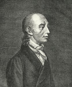 Johann Heinrich Voss, deutscher Klassizist und Dichter (Stich) von German School