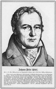 Johann Peter Hebel von German School
