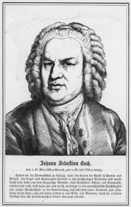 Johann Sebastian Bach von German School