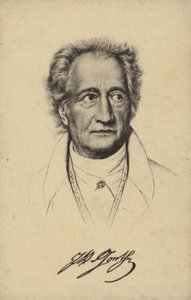 Johann Wolfgang von Goethe (1749-1832), deutscher Dichter, Romanautor und Dramatiker