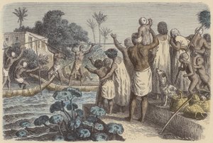 Bootsjousting im alten Ägypten