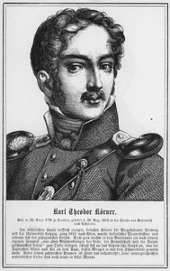 Karl Theodor Körner (Stich) von German School