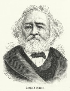 Leopold von Ranke, deutscher Historiker (Lithografie) von German School