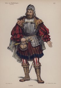 Lerse, aus Götz von Berlichingen von Goethe von German School