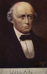 Ludwig Uhland (1787-1862), deutscher Dichter und Philologe