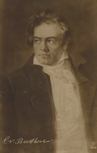 Ludwig van Beethoven von German School