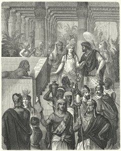 Heirat von Masinissa, König von Numidien, und Sophonisbe von Karthago von German School