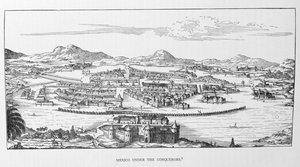 Mexiko-Stadt unter dem Eroberer, aus 